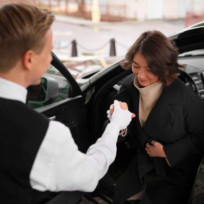 خدمة  صف سيارات للمنشآت التجارية.